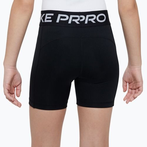 Spodenki dziecięce Nike Pro Dri-Fit 5" carbon black/white