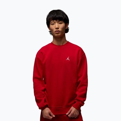 Bluza męska Nike Jordan Brooklyn Fleece Crew gym red/white