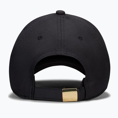 Czapka z daszkiem dziecięca Nike Dri-FIT Club black/flt gold