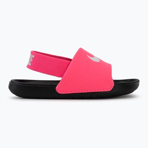 Klapki dziecięce Nike Kawa digital pink/black/white