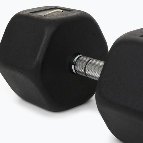 Hantel ogumowany Nike Strength Hex Dumbbell 32,5 kg black/white