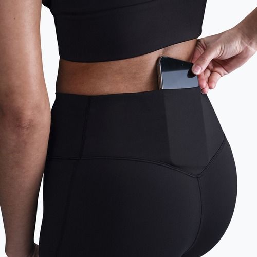 Legginsy treningowe damskie Nike Universa High-Waisted 7/8 black/anthracite/dark smoke grey