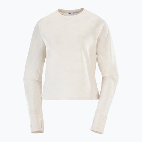 Bluza polarowa damska Salomon Essential Lightwarm whisper white