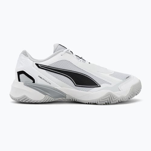 Buty do piłki ręcznej męskie PUMA Solarstrike 4 puma white/puma black/silver