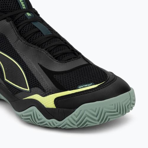 Buty do piłki ręcznej męskie PUMA Solarstrike 4 puma black/green terrain/fizzy light