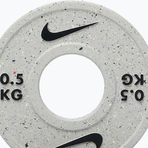 Obciążenie Nike Strength Grind Change Plates 2 x 0,5 kg wolf grey