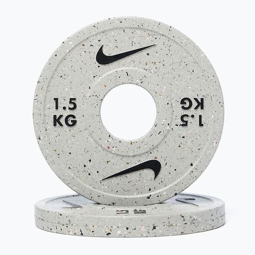 Obciążenie Nike Strength Grind Change Plates 2 x 1,5 kg wolf grey