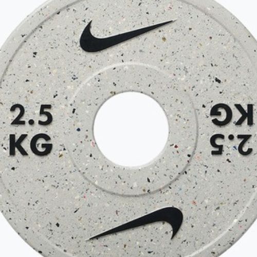 Obciążenie Nike Strength Grind Change Plates 2 x 2,5 kg wolf grey