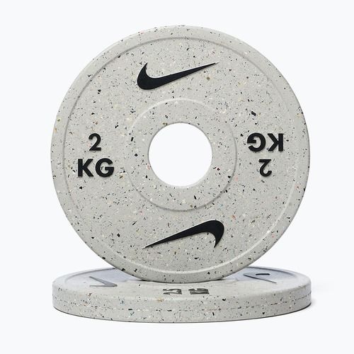 Obciążenie Nike Strength Grind Change Plates 2 x 2 kg wolf grey