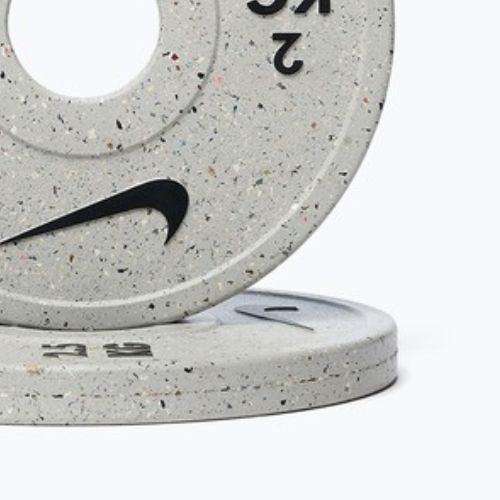 Obciążenie Nike Strength Grind Change Plates 2 x 2 kg wolf grey