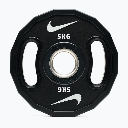 Obciążenie Nike Strength Pro Urethane Plates 2 x 5 kg blak/white