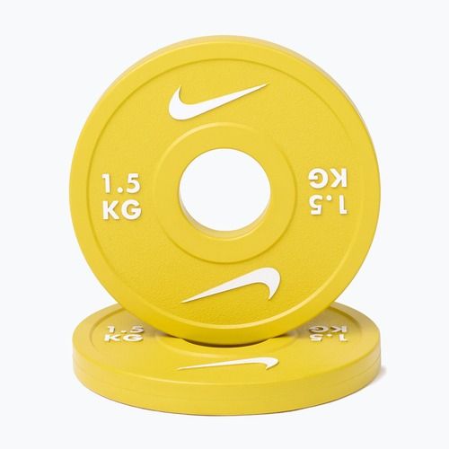 Obciążenie Nike Strength Change Plates 2 x 1,5 kg yellow/white
