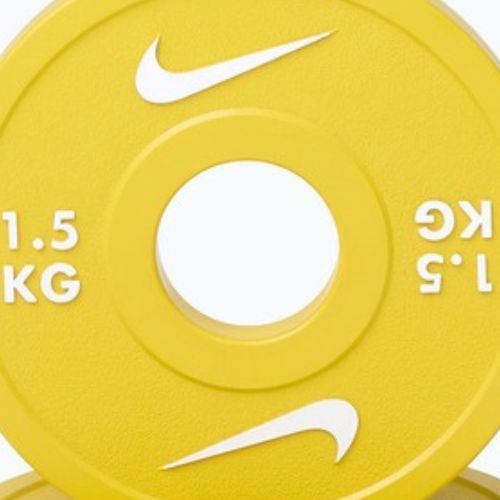 Obciążenie Nike Strength Change Plates 2 x 1,5 kg yellow/white