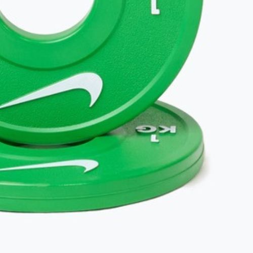 Obciążenie Nike Strength Change Plates 2 x 1 kg green/white