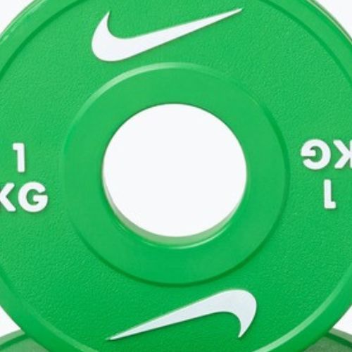 Obciążenie Nike Strength Change Plates 2 x 1 kg green/white