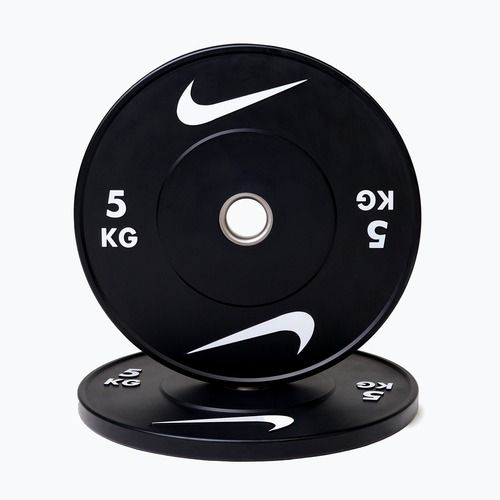 Obciążenie bumperowe Nike Strength Rubber Bumper Plates 2 x 5 kg