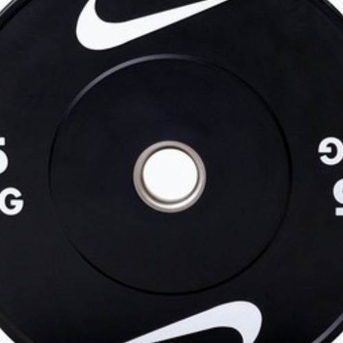 Obciążenie bumperowe Nike Strength Rubber Bumper Plates 2 x 5 kg