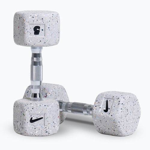 Hantle Nike Strength Grind Hex Dumbbell 2 x 5 kg wolf grey