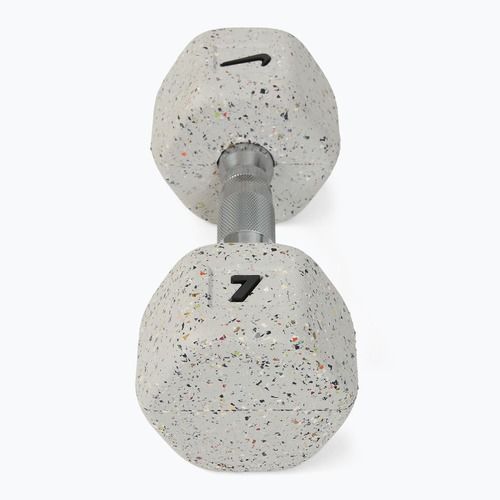 Hantle Nike Strength Grind Hex Dumbbell 2 x 7 kg wolf grey