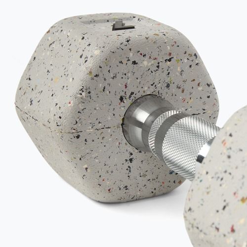 Hantle Nike Strength Grind Hex Dumbbell 2 x 7 kg wolf grey