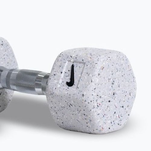 Hantle Nike Strength Grind Hex Dumbbell 2 x 8 kg wolf grey