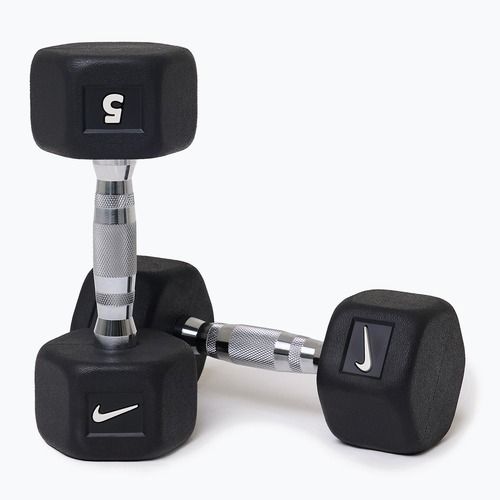 Hantle Nike Strength Hex Dumbbell 2 x 5 kg black/white