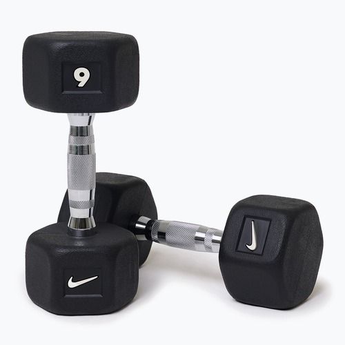 Hantle Nike Strength Hex Dumbbell 2 x 9 kg black/white