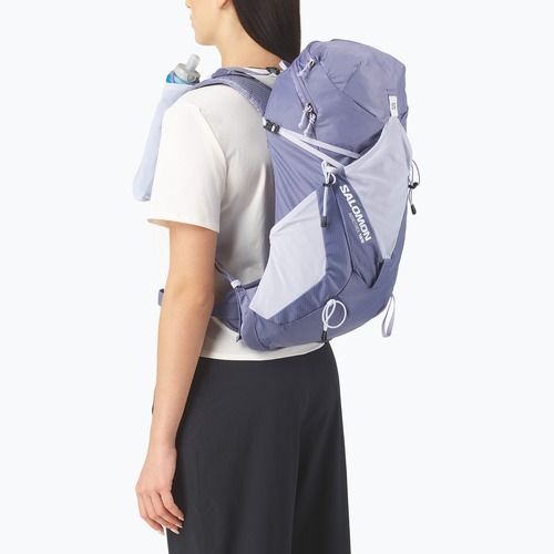 Plecak turystyczny damski Salomon Aerotrek 18 l seagrass/silver cloud
