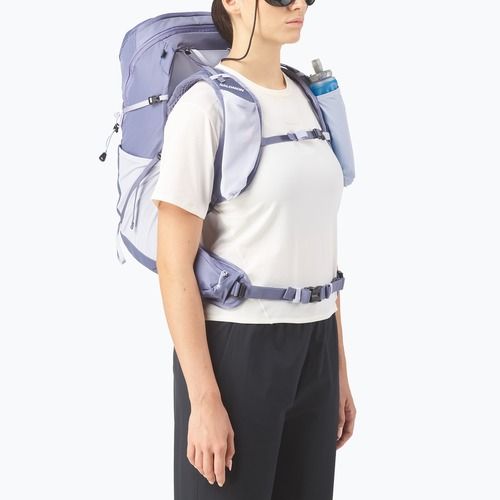 Plecak turystyczny damski Salomon Aerotrek 28 l heron/cosmic sky/white