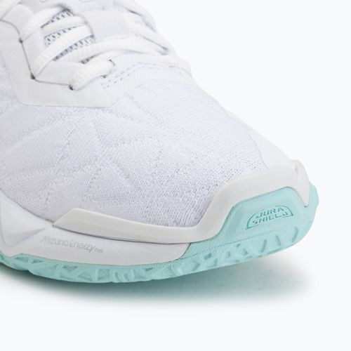 Buty do piłki ręcznej damskie Mizuno Wave Stealth Neo 2 white/blue tint