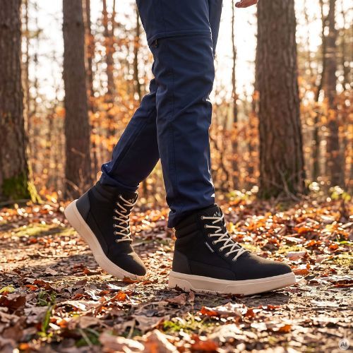 Buty barefoot dziecięce KADVA SPLAYON Anti-Puncture JR czarny