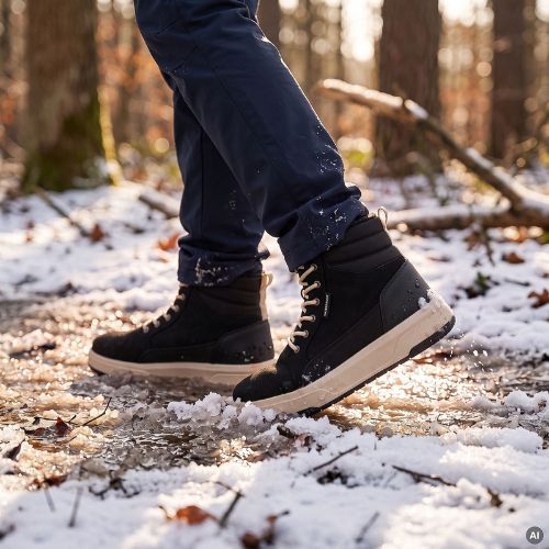 Buty barefoot dziecięce KADVA SPLAYON Anti-Puncture JR czarny