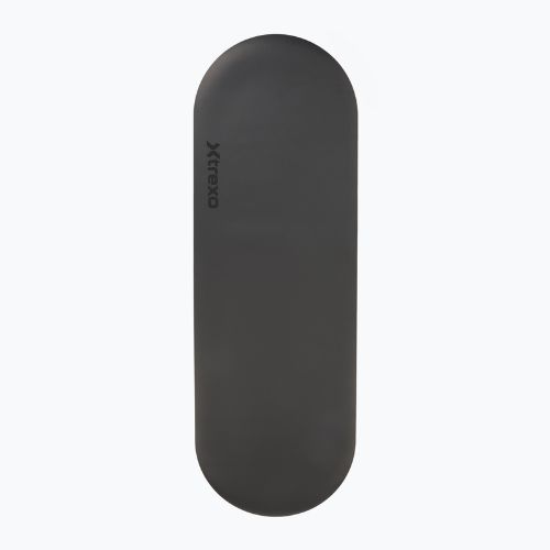 Mata do ćwiczeń i jogi XTREXO SCULPT zaokrąglona 183 x 61 cm czarny