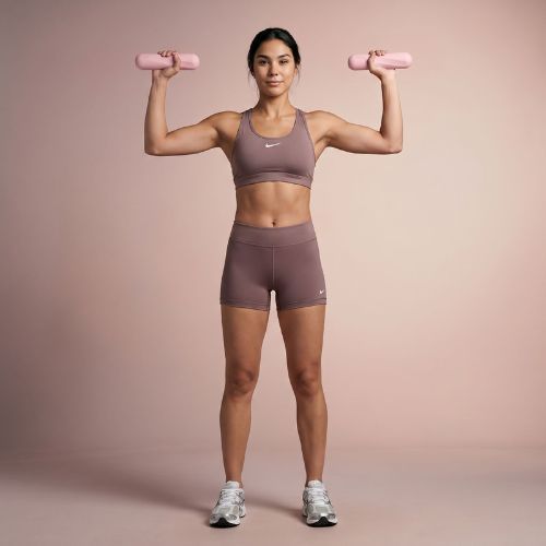 Zestaw hantli XTREXO SCULPT 2 x 1 kg różowy