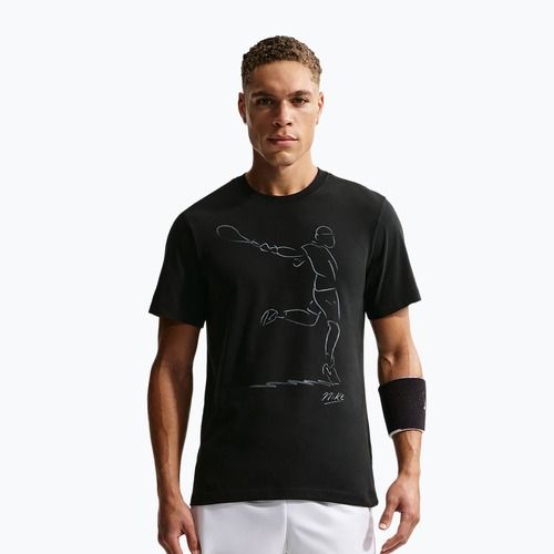 Koszulka tenisowa męska Nike Court Dri-Fit black