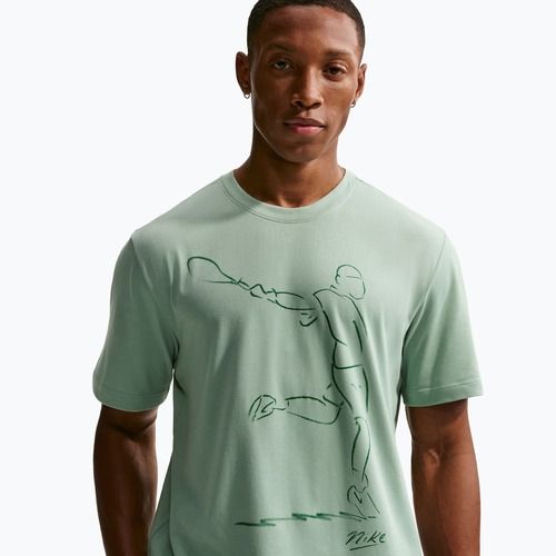 Koszulka tenisowa męska Nike Court Dri-Fit steam
