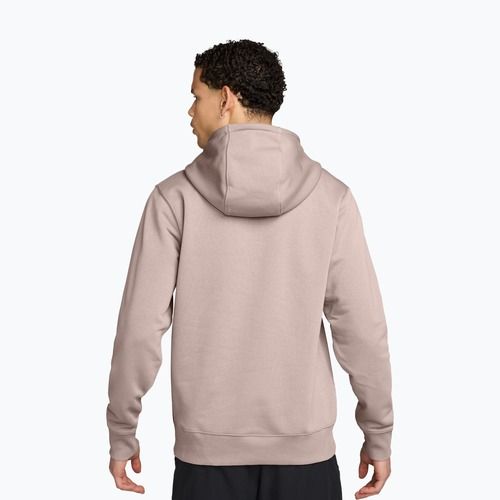 Bluza tenisowa męska Nike Court Dri-Fit Heritage French Terry Hoodie silt red