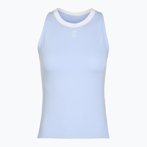 Koszulka tenisowa damska Nike Court Dri-Fit Advantage Tank hydrogen blue/white/white
