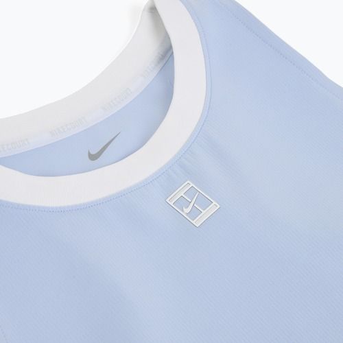 Koszulka tenisowa damska Nike Court Dri-Fit Advantage Tank hydrogen blue/white/white