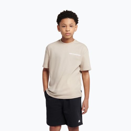 Koszulka dziecięca New Balance 574 Shoe Graphic Tee timberwolf