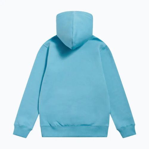 Bluza dziecięca New Balance BB Stacked Logo Hoodie taffy blue