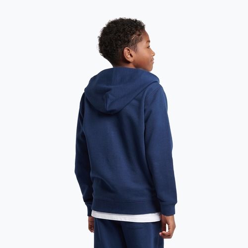 Bluza dziecięca New Balance French Terry Small Logo Full Zip Hoodie nb navy