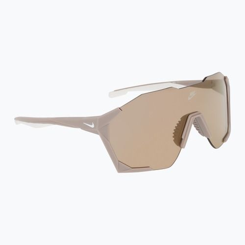 Okulary przeciwsłoneczne Nike Charged Shield matte college grey/gold mirror