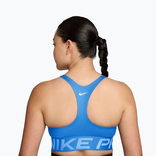 Biustonosz treningowy Nike Pro Sculpt Medium Support university blue/hydrogen blue/white