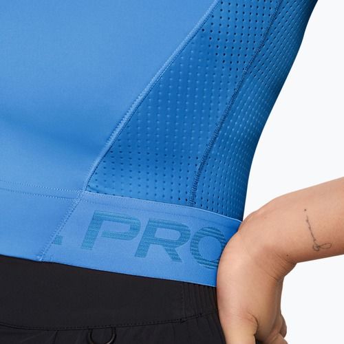 Koszulka treningowa damska Nike Pro Dri-Fit university blue/light photo blue/white