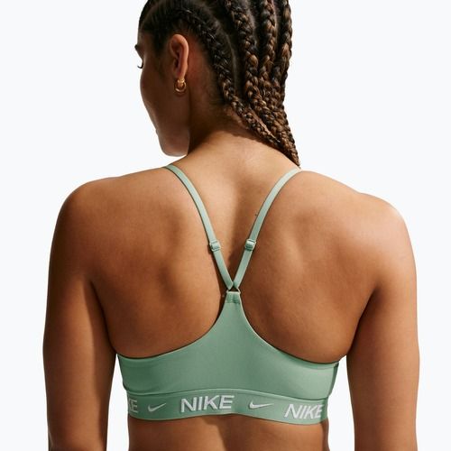 Biustonosz treningowy Nike Dri-Fit Indy Light Support steam