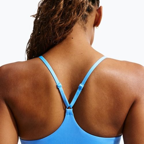 Biustonosz treningowy Nike Dri-Fit Indy Light Support university blue