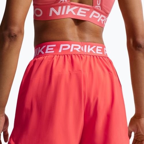 Spodenki treningowe damskie Nike Pro 2in1 light crimson/white