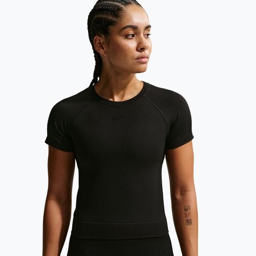 Koszulka treningowa damska Nike Pro Seamless Dri-Fit black
