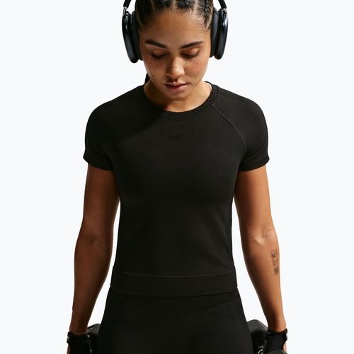 Koszulka treningowa damska Nike Pro Seamless Dri-Fit black